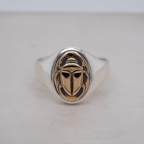 Beetle Signet Ring