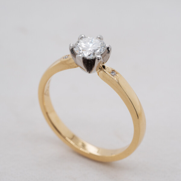 BA7252 Diamond Solitaire Ring Angle 1080x1080