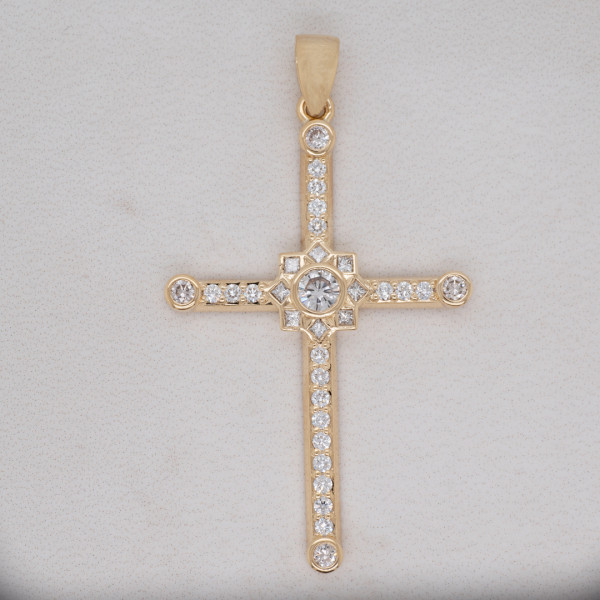 Diamond Cross Pendant