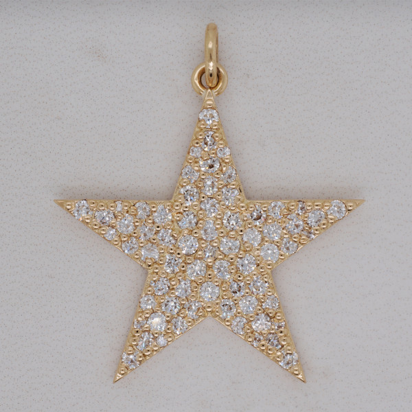 Diamond Set Star Pendant