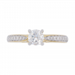 280622 Four Claw Diamond Solitaire Grain Shoulders Top 1080x1080 copy