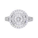 290476 Diamond Double Halo Circle White Gold Ring Top 1080x1080