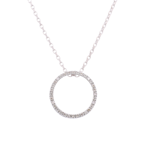 Circle of Life Diamond Pendant