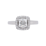 Ascher Cut Diamond Halo Ring Top 1083x1083