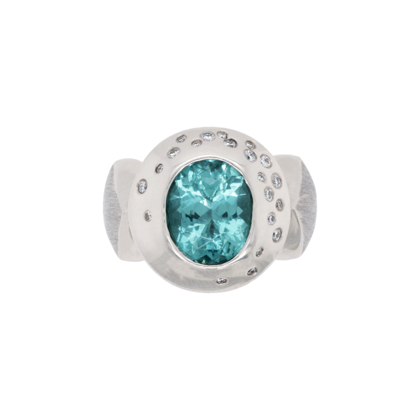 Apatite Diamond Dress Ring White Gold Ring Top 1083x1083