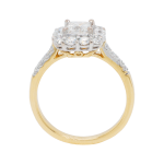 280600 Princess Cut Diamond Halo Ring Front 1080x1080