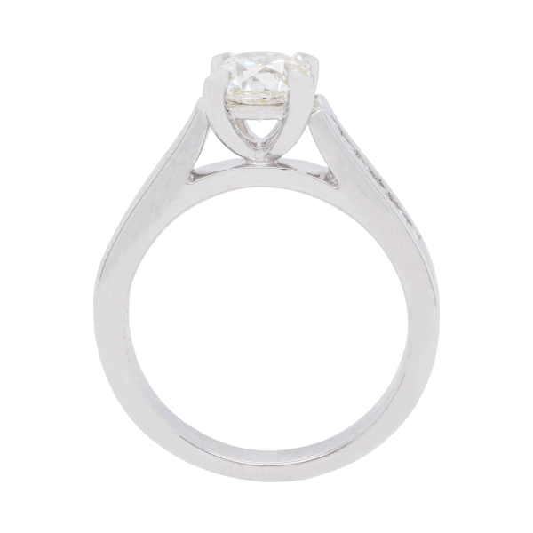 280601 Brilliant Diamond Princess Channel Shoulders Ring Front 1080x1080 copy