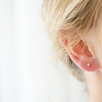 Small Ball Studs Yellow Gold On Ear 1080x1350