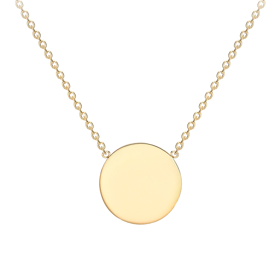 Small Circle Disc Pendant » Dalgleish Diamonds