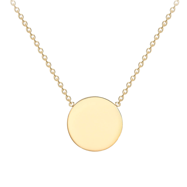 Small Circle Disc Pendant