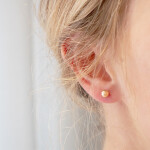 Large Ball Studs Yellow Gold On Ear 1080x1350