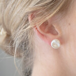 Large Keishi Pearl Earrings On Ear 1080x1350