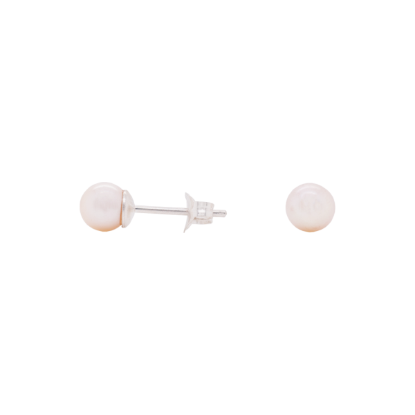 Medium Classic Pearl Stud Earrings