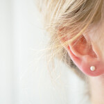 Medium Pearl Ball Earrings On Ear 1080x1350