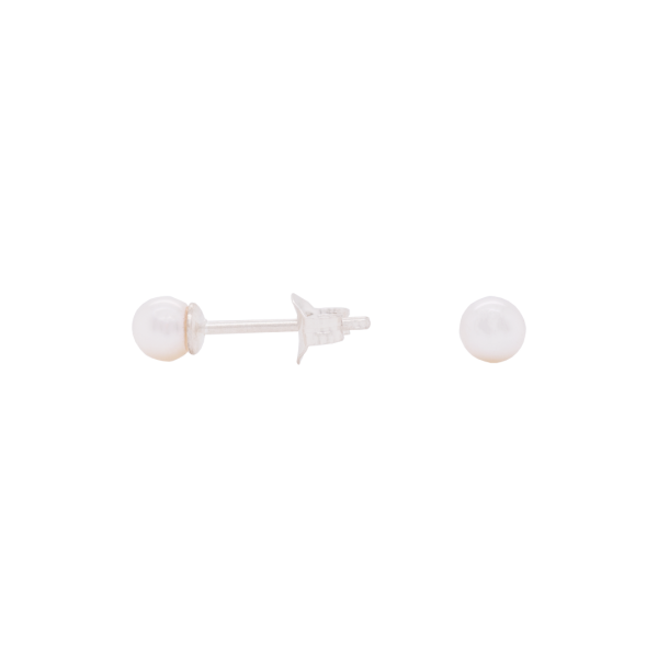 Small Classic Pearl Stud Earrings