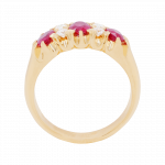 040402 Ruby Diamond London Bridge Ring Front 1080x1080 copy