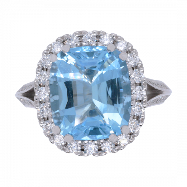 040418 Aquamarine Diamond Halo Ring Top 1080x1080 copy