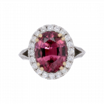 040419 Oval Pink Garnet Diamond Halo Ring Top 1080x1080 copy