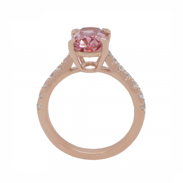 040437 Malaya Garnet Rose Gold Diamond Band Front 1080x1080 copy