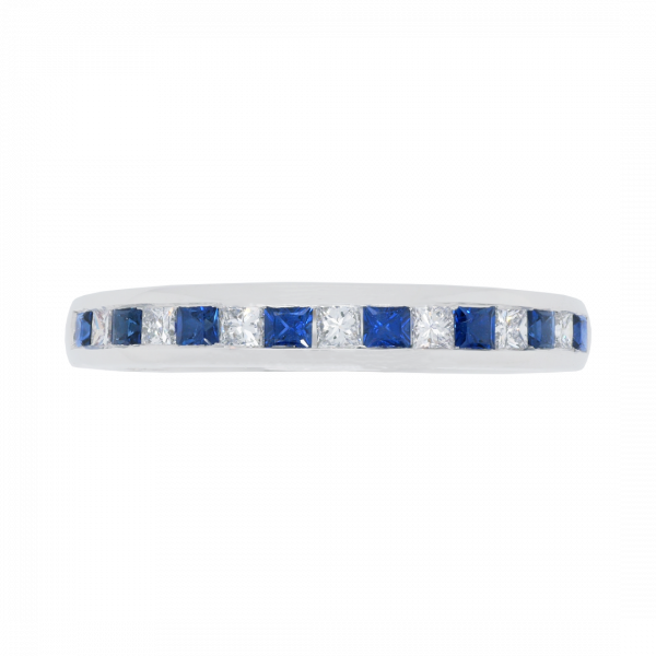 081684 Channel Set Sapphire Diamond Ring Top 1080x1080 copy