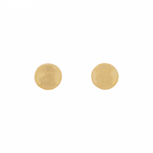 Small Gold Half Ball Studs