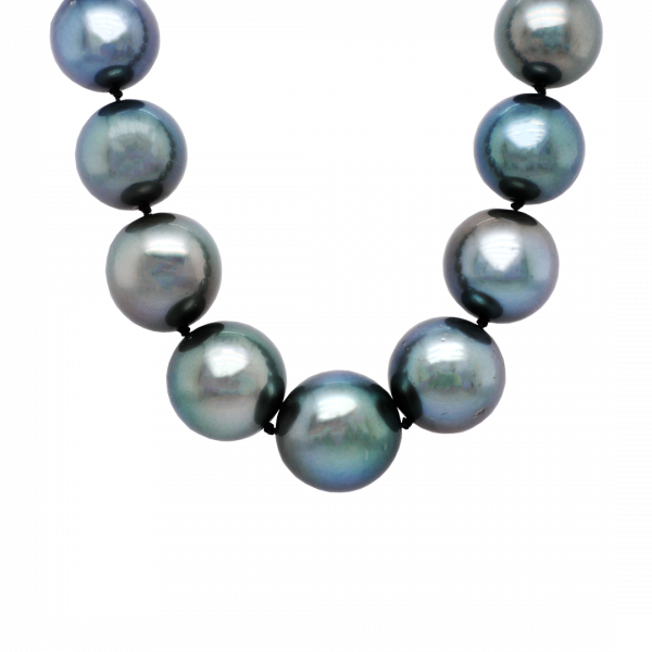 Black Tahitian Pearl Strand Necklace