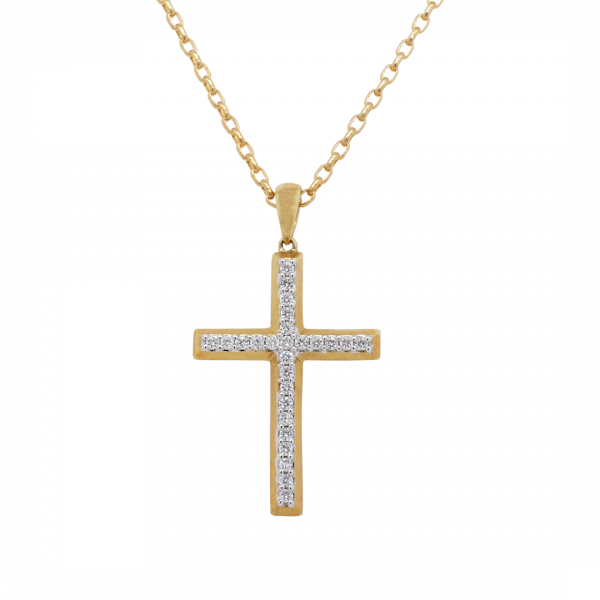 Diamond Cross Pendant