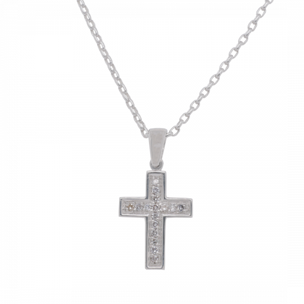 Diamond Cross Pendant