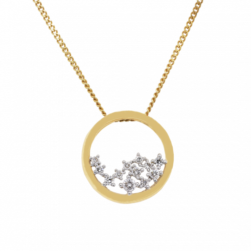 Diamond Sprinkle Pendant