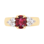 040399 Oval Ruby Diamond Shoulders Ring Top 1080x1080 copy