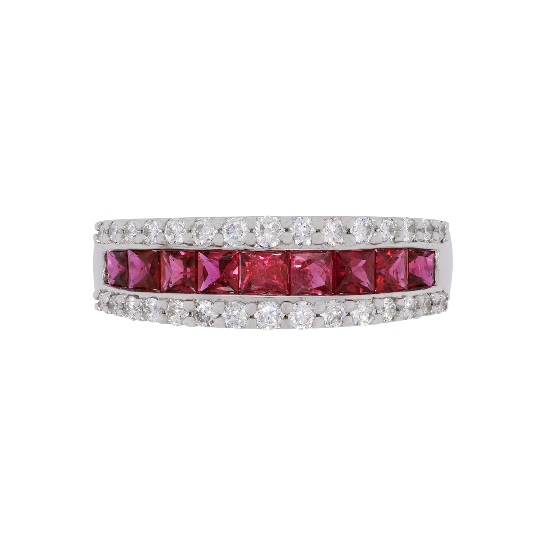 Ruby and Diamond Channel Set Ring | Dalgleish Diamonds » Dalgleish Diamonds
