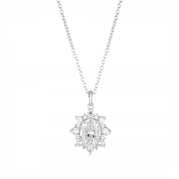 Georgini Silver Iconic Bridal Eloise Pendant