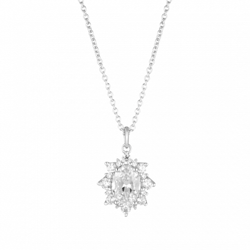 Georgini Silver Iconic Bridal Eloise Pendant