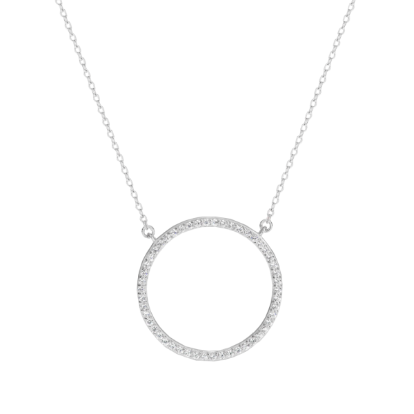 Georgini Virgo Silver Circle Pendant