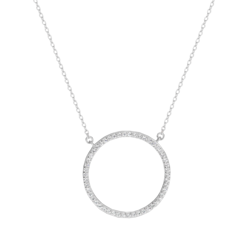 Georgini Virgo Silver Circle Pendant