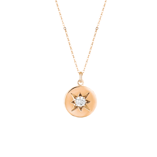 Georgini Stellar Lights Rose Gold Pendant