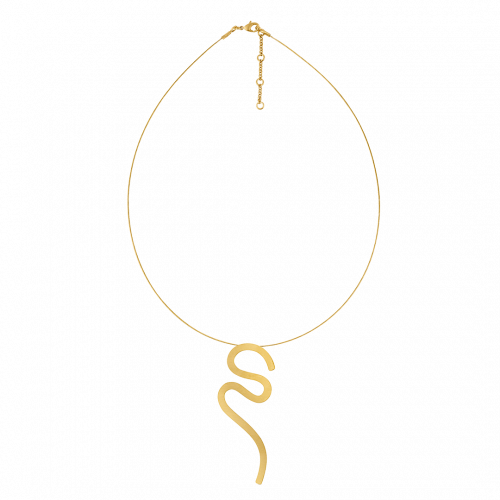 Alexander Gold Drop Necklace
