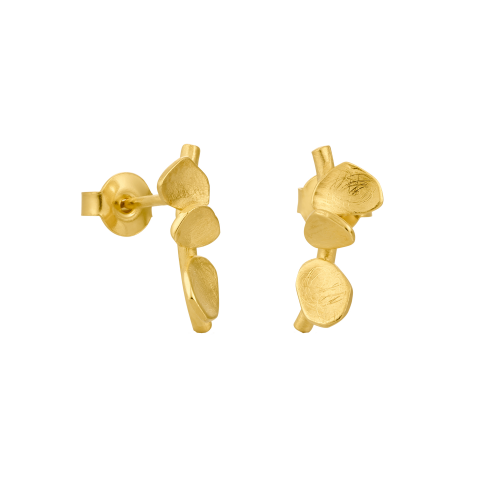 Branca Gold Stud Earrings