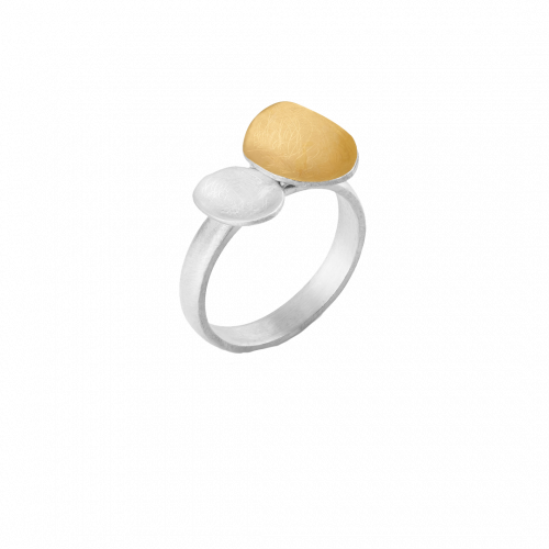 Favorita Gold and Silver Ring