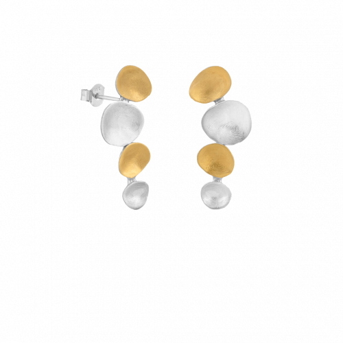 Favorita Gold and Silver Earrings Four