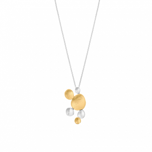 Favorita Gold and Silver Five Pendant