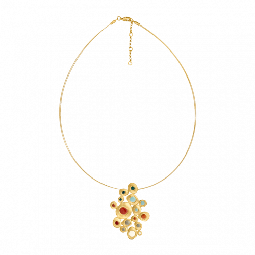 Favorita Colours Golden Necklace
