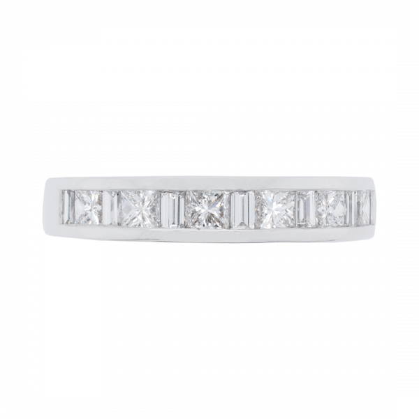 081683 Princess Baguette Diamond Channel Set Ring Top 1080x1080 copy