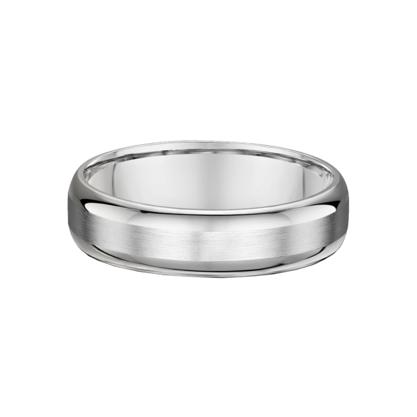 Polished Bevel Wedding Ring