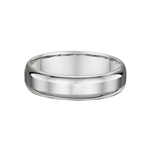 Polished Bevel Wedding Ring