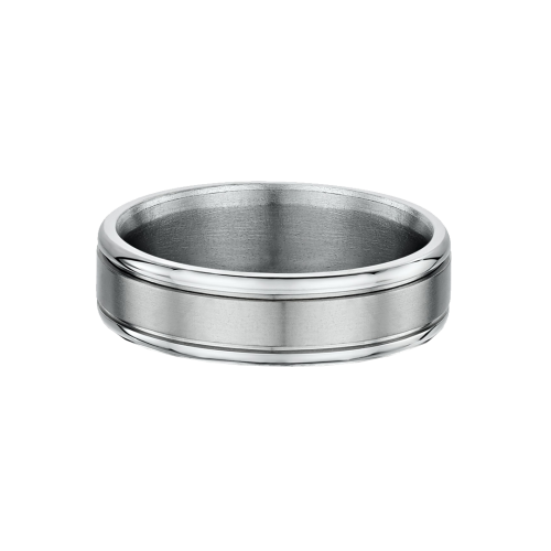 Titanium Inlay Wedding Ring