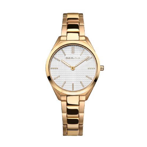 Bering Ladies Ultra Slim - Polished/Brushed Gold