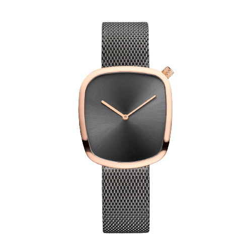 Bering Ladies Pebble - Polished Rose Gold