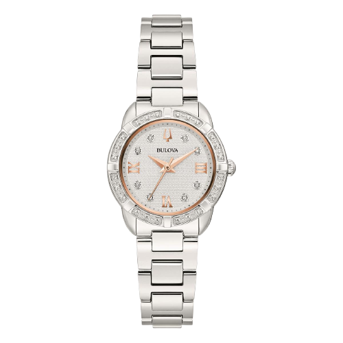 Bulova Ladies Classic - Silver/Rose Gold