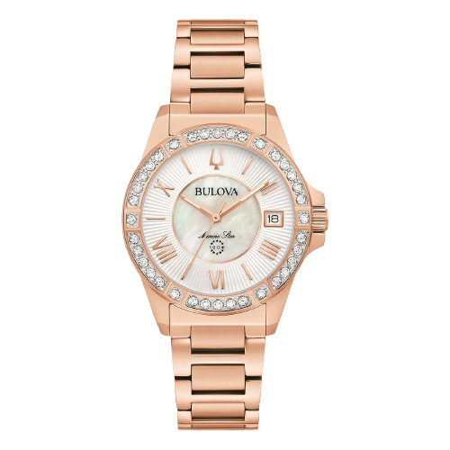 Bulova Ladies Marine Star - Rose Gold